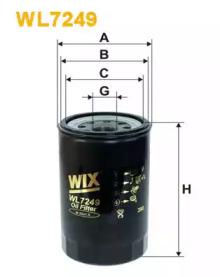 Wix Filters WL7249 Фільтр масляний Wix Filters WL7249 Фільтр масляний