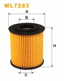 Wix Filters WL7283 Фільтр масляний Wix Filters WL7283 Фільтр масляний