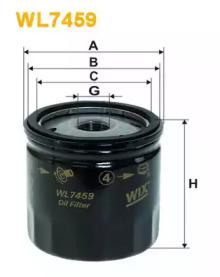 Wix Filters WL7459 Фільтр масляний