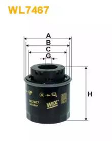 Wix Filters WL7467 Фільтр масляний