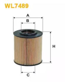 Wix Filters WL7489 Oil filter Wix Filters WL7489 Oil filter