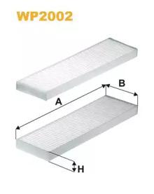 Wix Filters WP2002 Фильтр салона Wix Filters WP2002 Фильтр салона