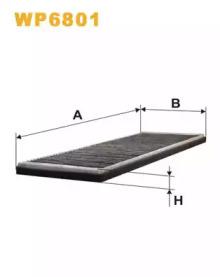 Wix Filters WP6801 Фильтр салона Wix Filters WP6801 Фильтр салона