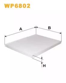 Wix Filters WP6802 Фільтр салону Wix Filters WP6802 Фільтр салону