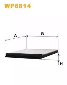 Wix Filters WP6814 Фільтр салона Wix Filters WP6814 Фільтр салона