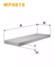 Wix Filters WP6818 Фільтр салону Wix Filters WP6818 Фільтр салону
