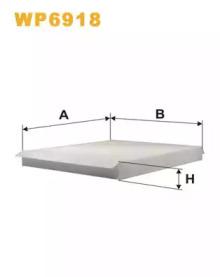 Wix Filters WP6918 Фильтр салона Wix Filters WP6918 Фильтр салона