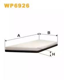 Wix Filters WP6926 Фільтр салону Wix Filters WP6926 Фільтр салону