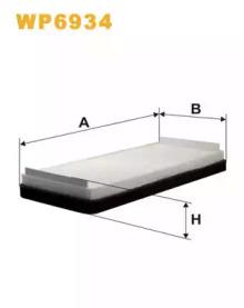 Wix Filters WP6934 Фільтр салону Wix Filters WP6934 Фільтр салону