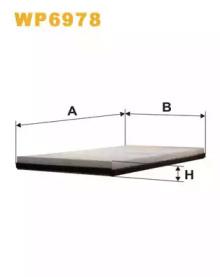 Wix Filters WP6978 Фільтр салону Wix Filters WP6978 Фільтр салону