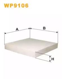 Wix Filters WP9106 Фільтр салону Wix Filters WP9106 Фільтр салону