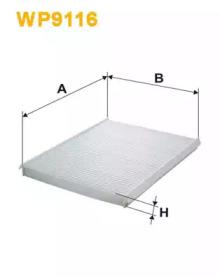 Wix Filters WP9116 Фильтр салона Wix Filters WP9116 Фильтр салона