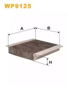 Wix Filters WP9125 Фільтр салону Wix Filters WP9125 Фільтр салону