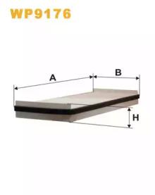 Wix Filters WP9176 Фильтр салона Wix Filters WP9176 Фильтр салона