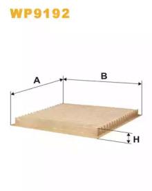 Wix Filters WP9192 Фільтр салону Wix Filters WP9192 Фільтр салону
