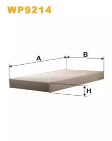 Wix Filters WP9214 Фільтр салону Wix Filters WP9214 Фільтр салону