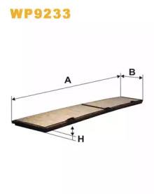 Wix Filters WP9233 Фильтр салона Wix Filters WP9233 Фильтр салона