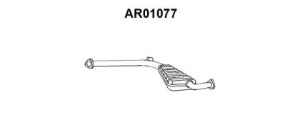 Veneporte AR01077 Muffler assy front Veneporte AR01077 Muffler assy front