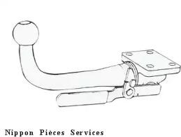 NPS S790G02F Hak holowniczy steinhof NPS S790G02F Hak holowniczy steinhof