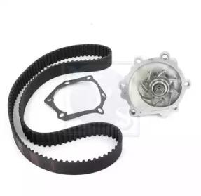 NPS T118A02 Комплект ременя ГРМ з водяним насосом і роликами NPS T118A02 Комплект ременя ГРМ з водяним насосом і роликами