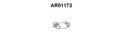 Veneporte AR01172 Muffler assy front