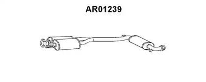Veneporte AR01239 Muffler assy front Veneporte AR01239 Muffler assy front