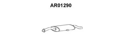 Veneporte AR01290 Глушник вихлопних газів кінцевий Veneporte AR01290 Глушник вихлопних газів кінцевий