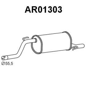 Veneporte AR01303 Глушник вихлопних газів кінцевий