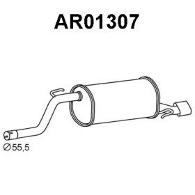 Veneporte AR01307 Глушник вихлопних газів кінцевий Veneporte AR01307 Глушник вихлопних газів кінцевий