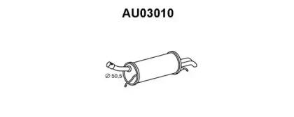 Veneporte AU03010 Глушник вихлопних газів кінцевий