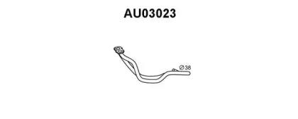 Veneporte AU03023 Випускна труба відпрацьованих газів Veneporte AU03023 Випускна труба відпрацьованих газів