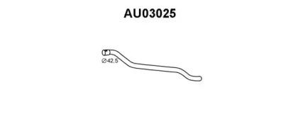 Veneporte AU03025 Випускна труба відпрацьованих газів Veneporte AU03025 Випускна труба відпрацьованих газів