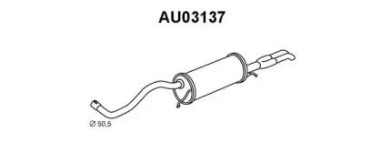 Veneporte AU03137 Глушник вихлопних газів кінцевий