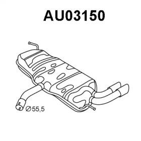 Veneporte AU03150 Schalldaempfer Veneporte AU03150 Schalldaempfer