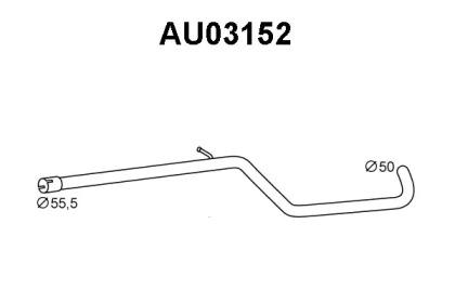 Veneporte AU03152 Exhaust pipe Veneporte AU03152 Exhaust pipe
