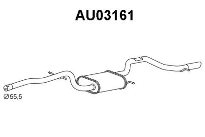 Veneporte AU03161 Schalldaempfer Veneporte AU03161 Schalldaempfer