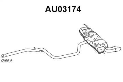 Veneporte AU03174 Schalldaempfer Veneporte AU03174 Schalldaempfer