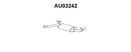 Veneporte AU03242 Muffler assy front