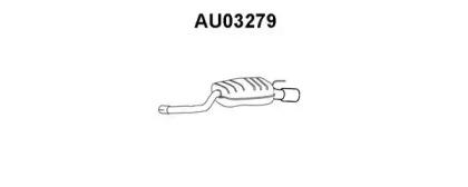 Veneporte AU03279 Глушник вихлопних газів кінцевий Veneporte AU03279 Глушник вихлопних газів кінцевий