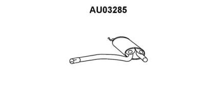 Veneporte AU03285 Muffler assy front