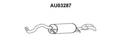 Veneporte AU03287 Schalldaempfer Veneporte AU03287 Schalldaempfer