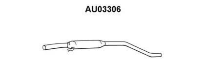 Veneporte AU03306 Muffler assy front Veneporte AU03306 Muffler assy front