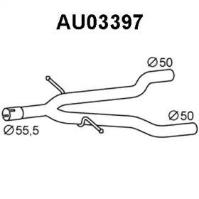 Veneporte AU03397 Випускна труба відпрацьованих газів Veneporte AU03397 Випускна труба відпрацьованих газів