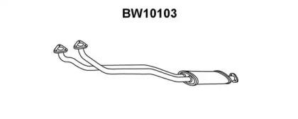 Veneporte BW10103 Muffler assy front Veneporte BW10103 Muffler assy front