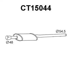 Veneporte CT15044 Muffler assy front