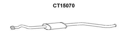 Veneporte CT15070 Muffler assy front Veneporte CT15070 Muffler assy front