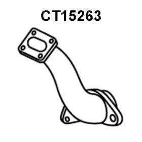 Veneporte CT15263 Випускна труба відпрацьованих газів