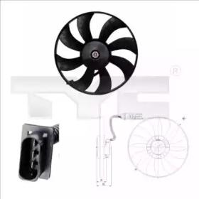 TYC 837-0021 Fan and motor assy