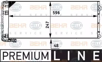 Hella 8FC 351 317-611 Конденсер