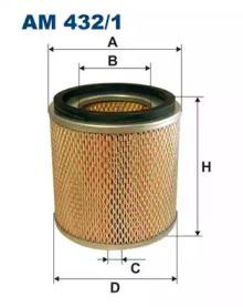Filtron AM432/1 Air filter Filtron AM432/1 Air filter